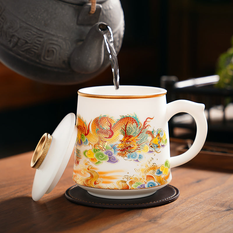 Colorful Dragon Coffee & Tea Mug