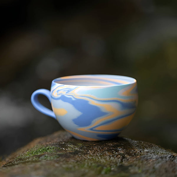 Colorful Blue Coffee & Tea Mug