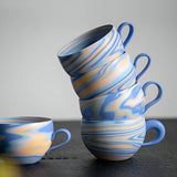 Colorful Blue Coffee & Tea Mug