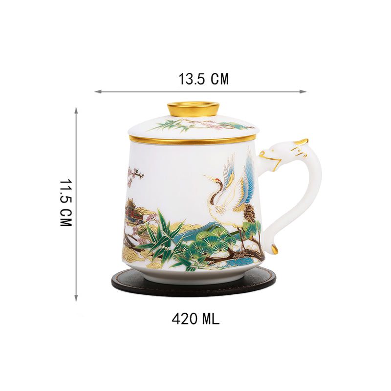 Pine & Crane Coffee & Tea Mug