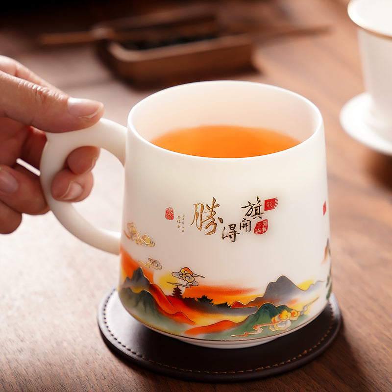 Guan Yu Coffee & Tea Mug