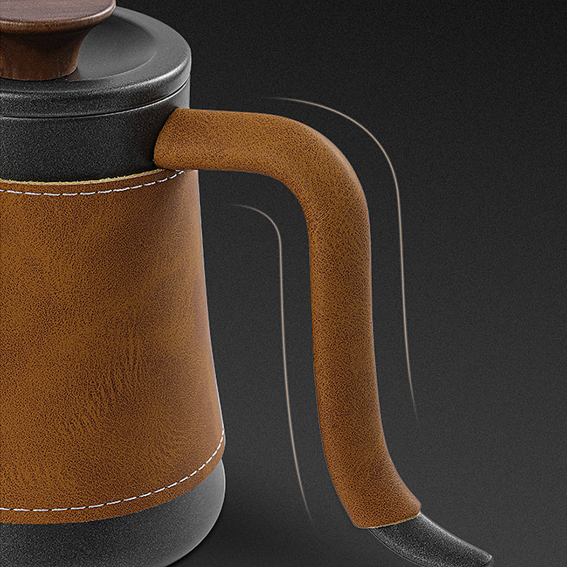 Leather Hand Pour Over Coffee Pot