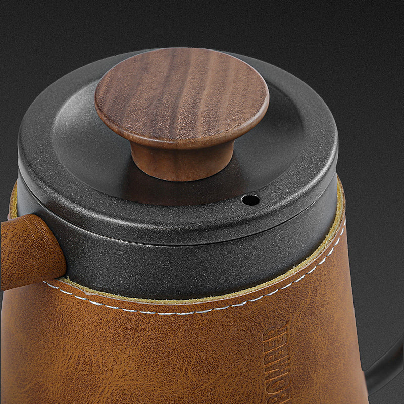 Leather Hand Pour Over Coffee Pot
