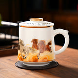Painting of Steeds Coffee & Tea Mug