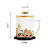 Two Rabbits Coffee & Tea Mug