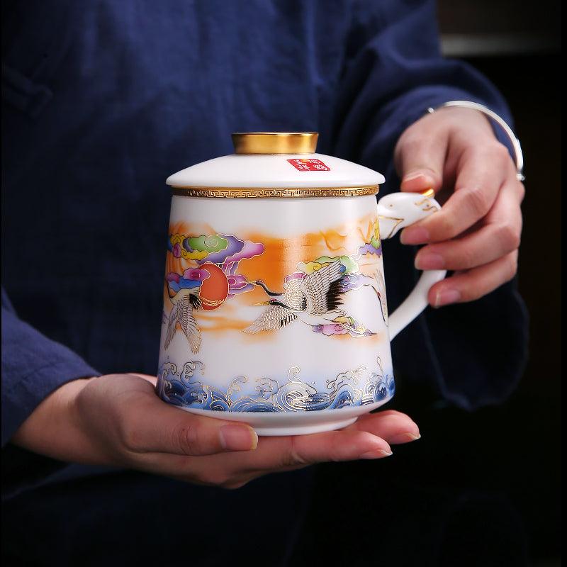 Long-lived Cranes Coffee & Tea Mug