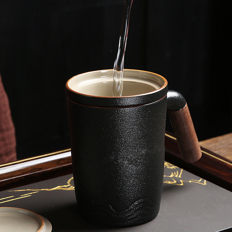 Wooden Handled Coffee & Tea Mugs – Coffeify