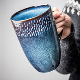 Meteor Shower Glazed Coffee & Tea Mug (700ml)