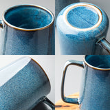 Sapphire Glazed Coffee & Tea Mug (700ml)